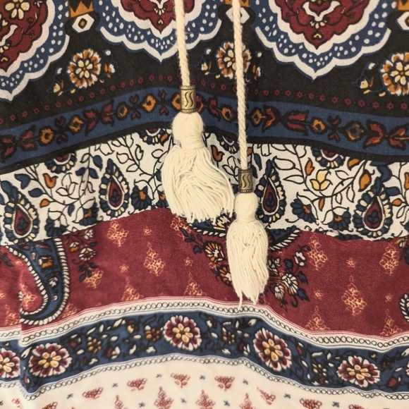 Ardene Boho Tribal Tunic Top Dress Large - Picture 4 of 4